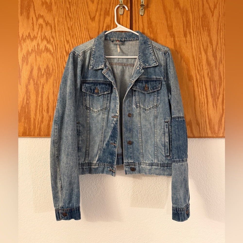 Free People Denim Women's Jacket